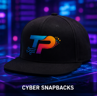 Techy Print - Custom embroidered dad hat snapback cap mockup
